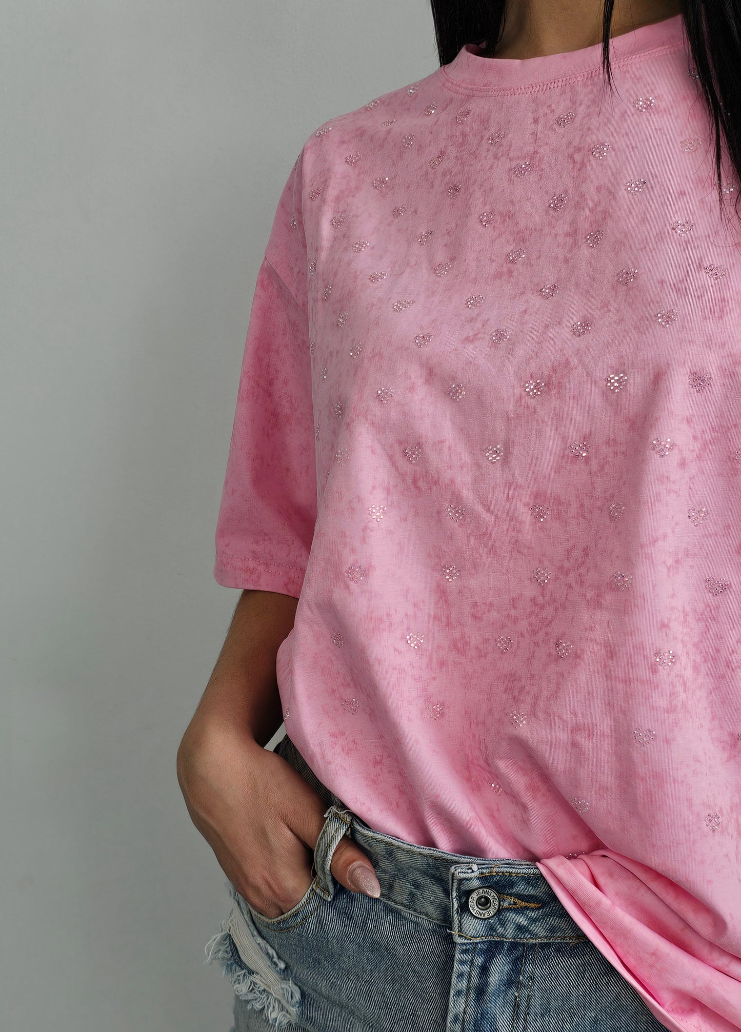 T-SHIRT ME ΣΤΡΑΣ