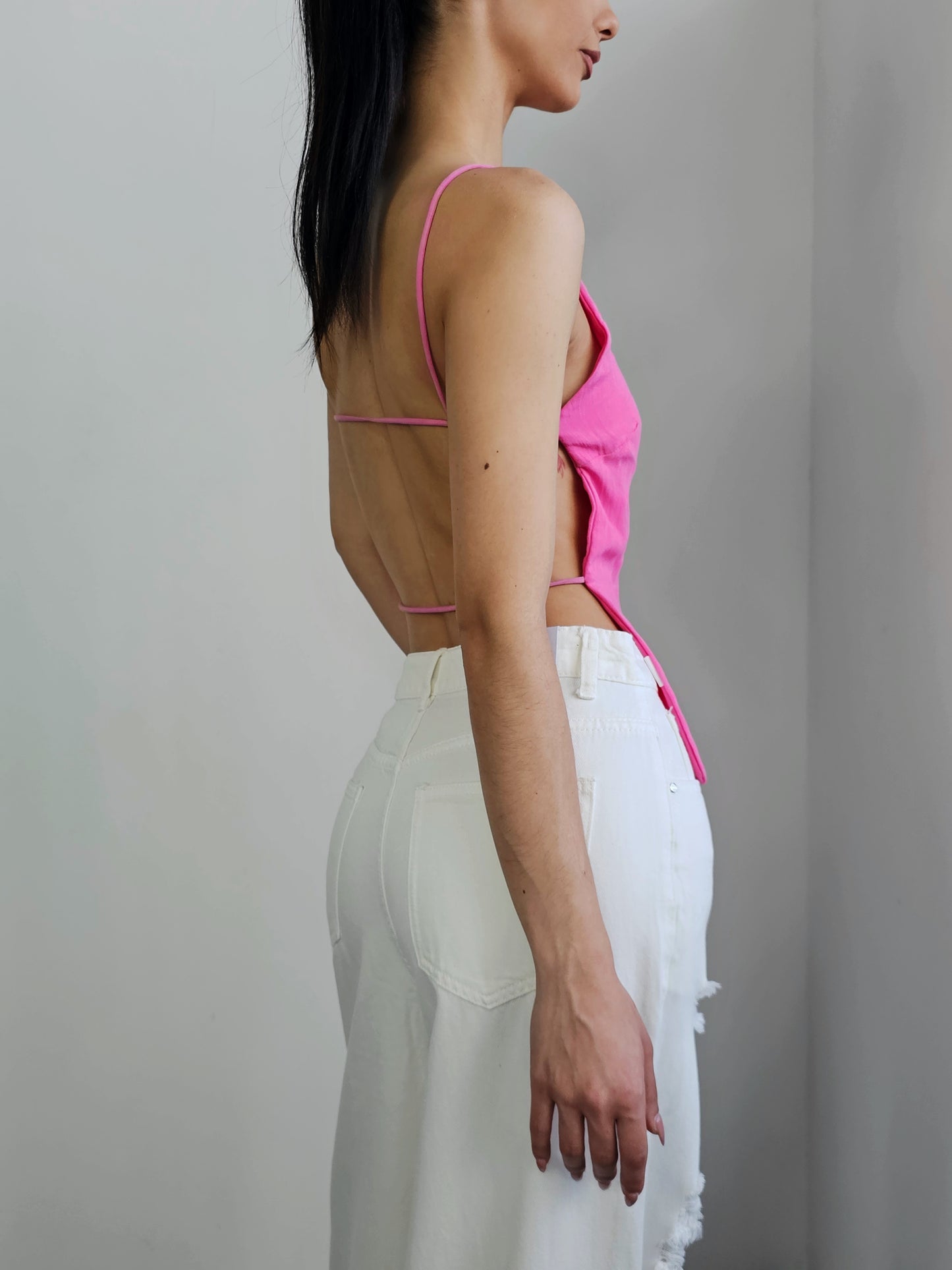 MID RISE TROUSERS