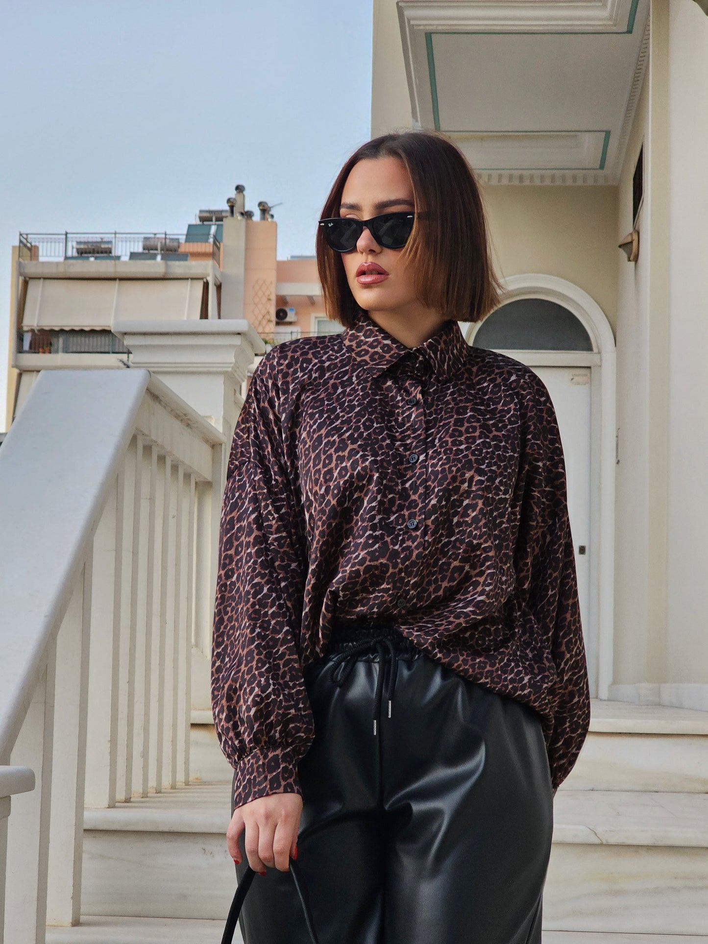 ΓΥΝΑΙΚΕΙΟ ΠΟΥΚΑΜΙΣΟ ANIMAL PRINT