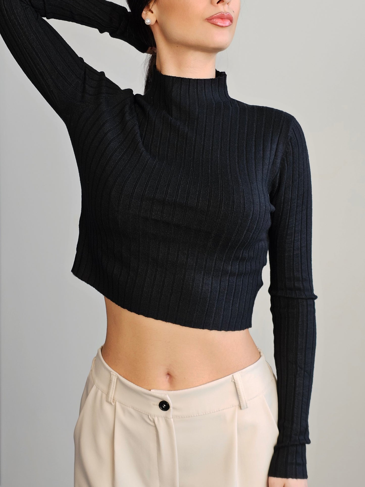 ΜΑΛΛΙΝΟ CROP TOP