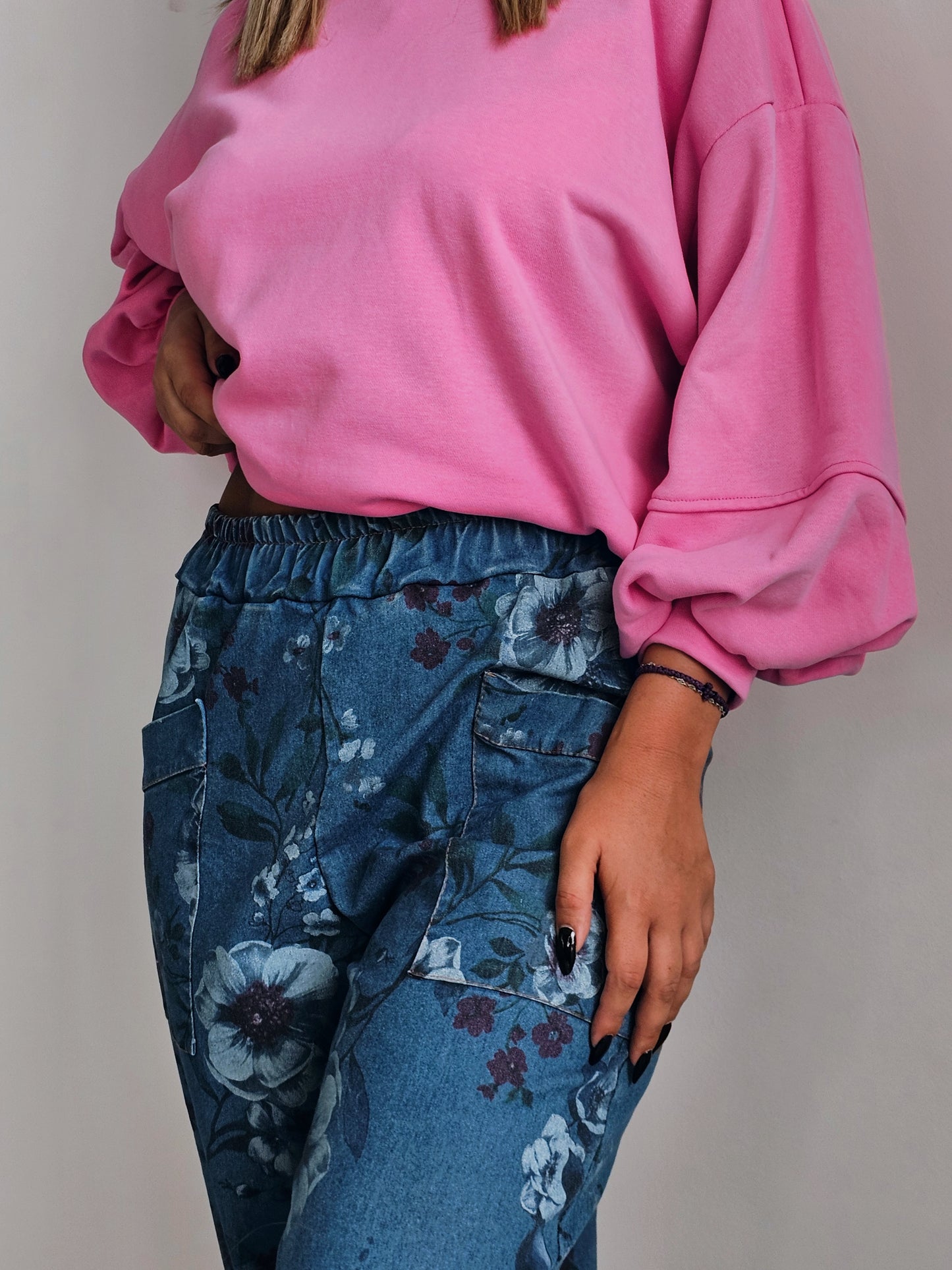 " FLORAL PANTS "
