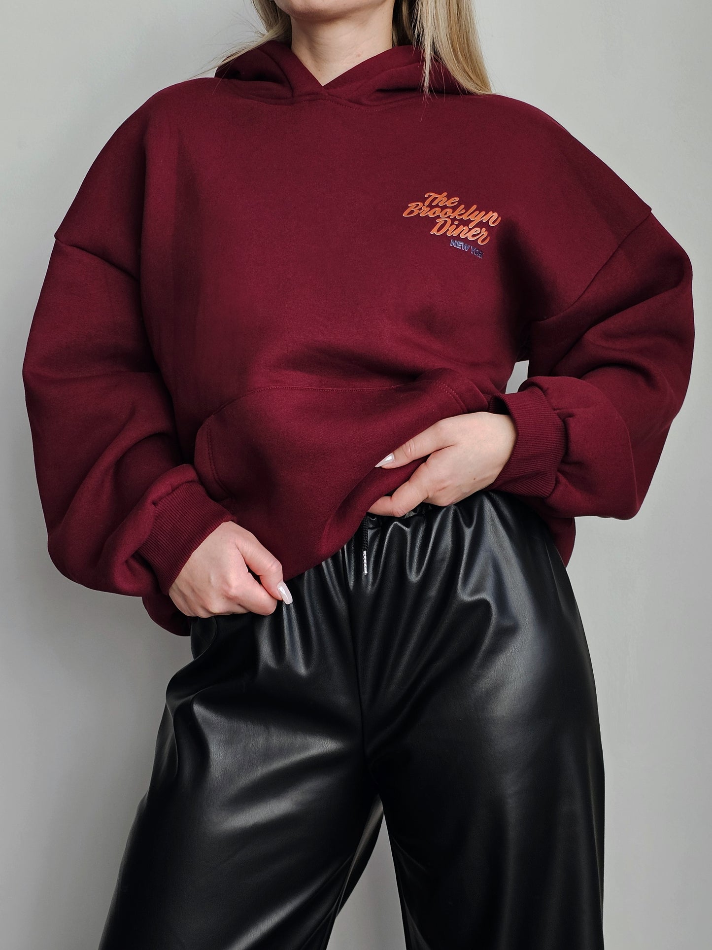 ΠΑΝΤΕΛΟΝΙ WIDE LEG ΔΕΡΜΑΤΙΝΗ