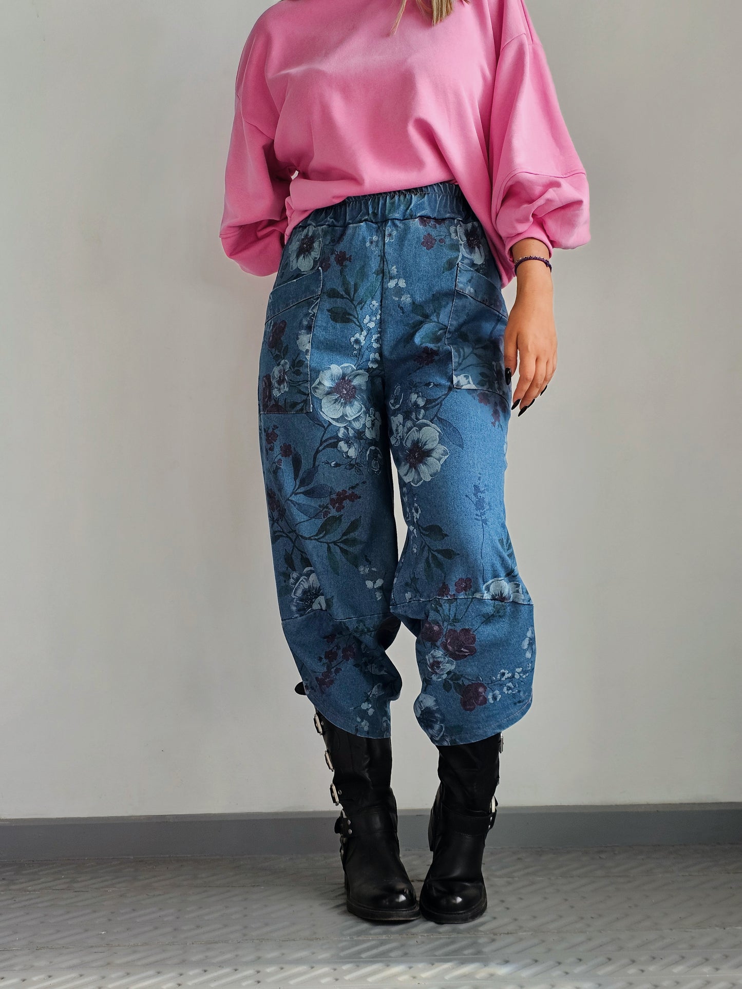 " FLORAL PANTS "