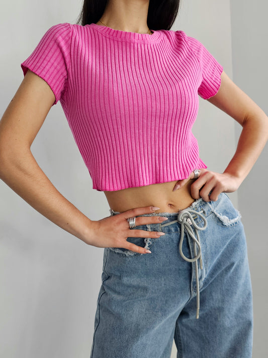 ΚΟΝΤΟΜΑΝΙΚΟ CROP - TOP
