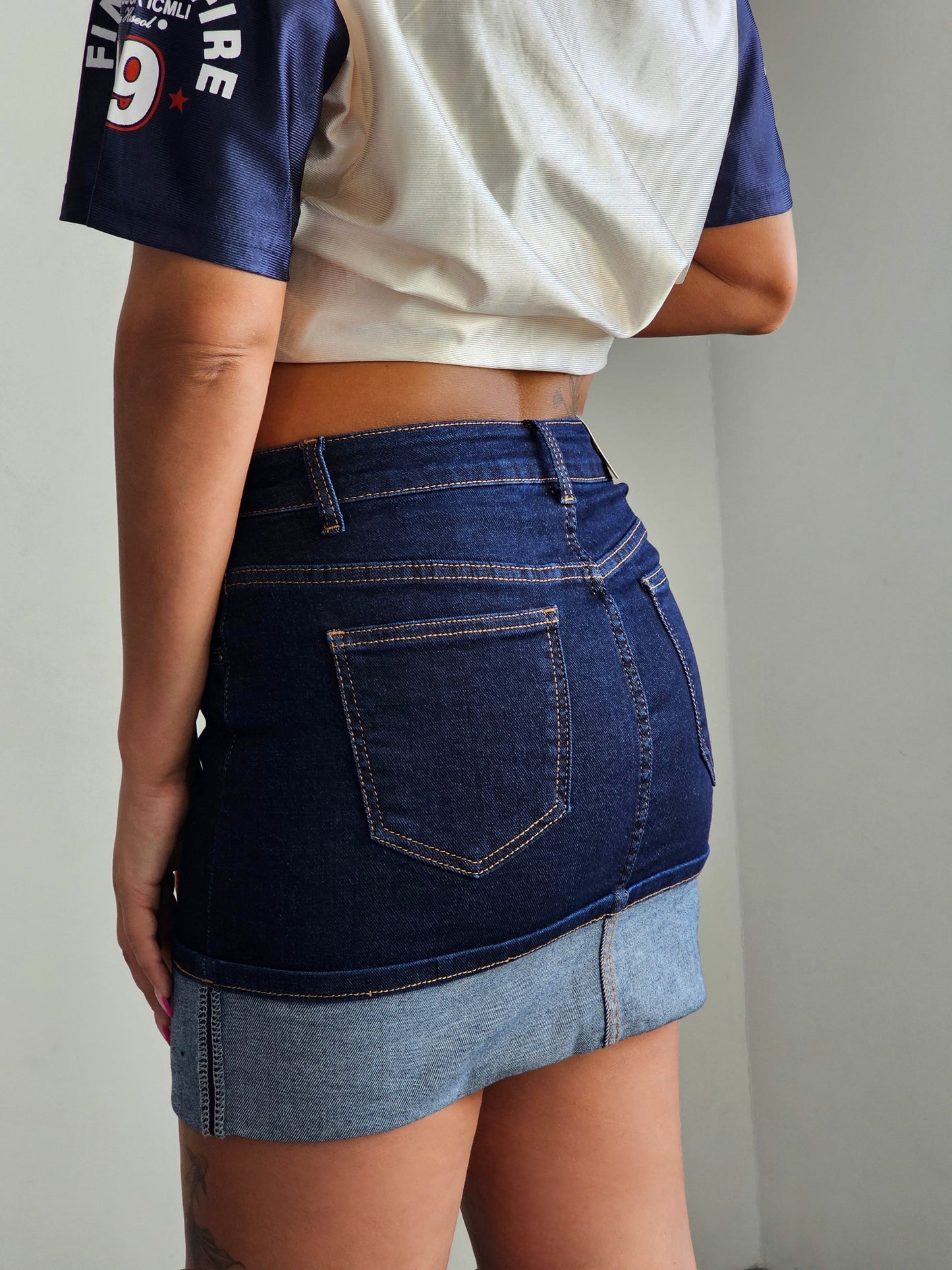 DENIM MINI ΦΟΥΣΤΑ