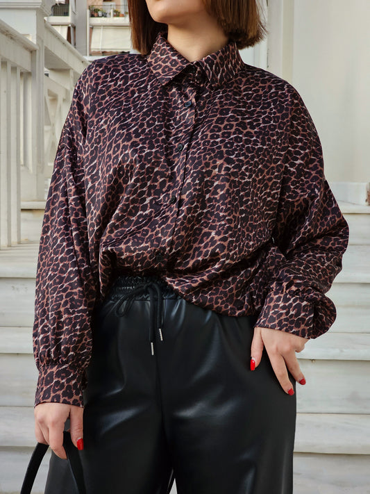 ΓΥΝΑΙΚΕΙΟ ΠΟΥΚΑΜΙΣΟ ANIMAL PRINT