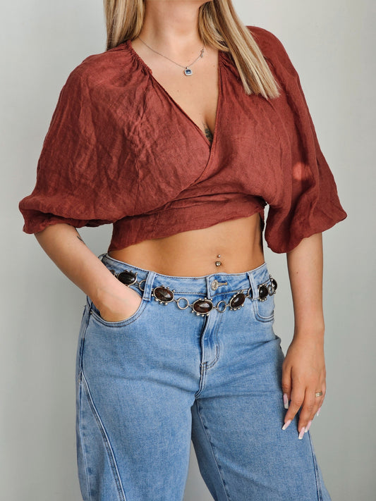 ΛΙΝΟ CROP TOP