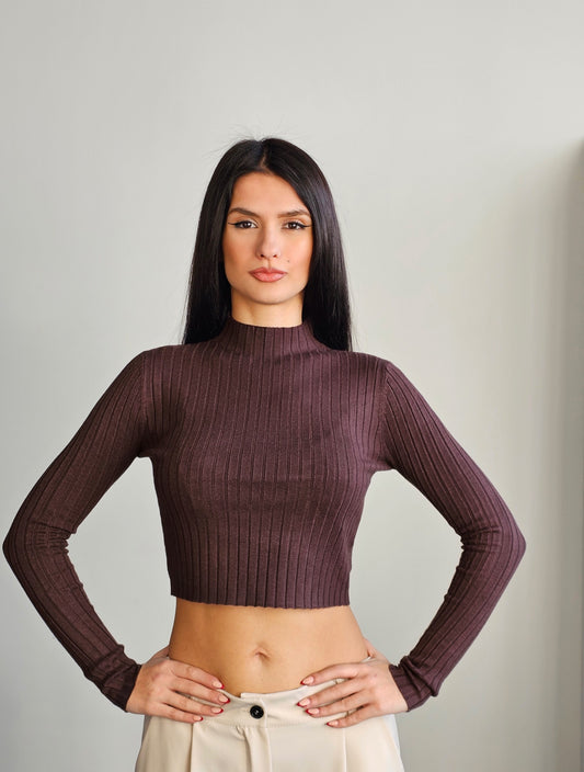 ΜΑΛΛΙΝΟ CROP TOP
