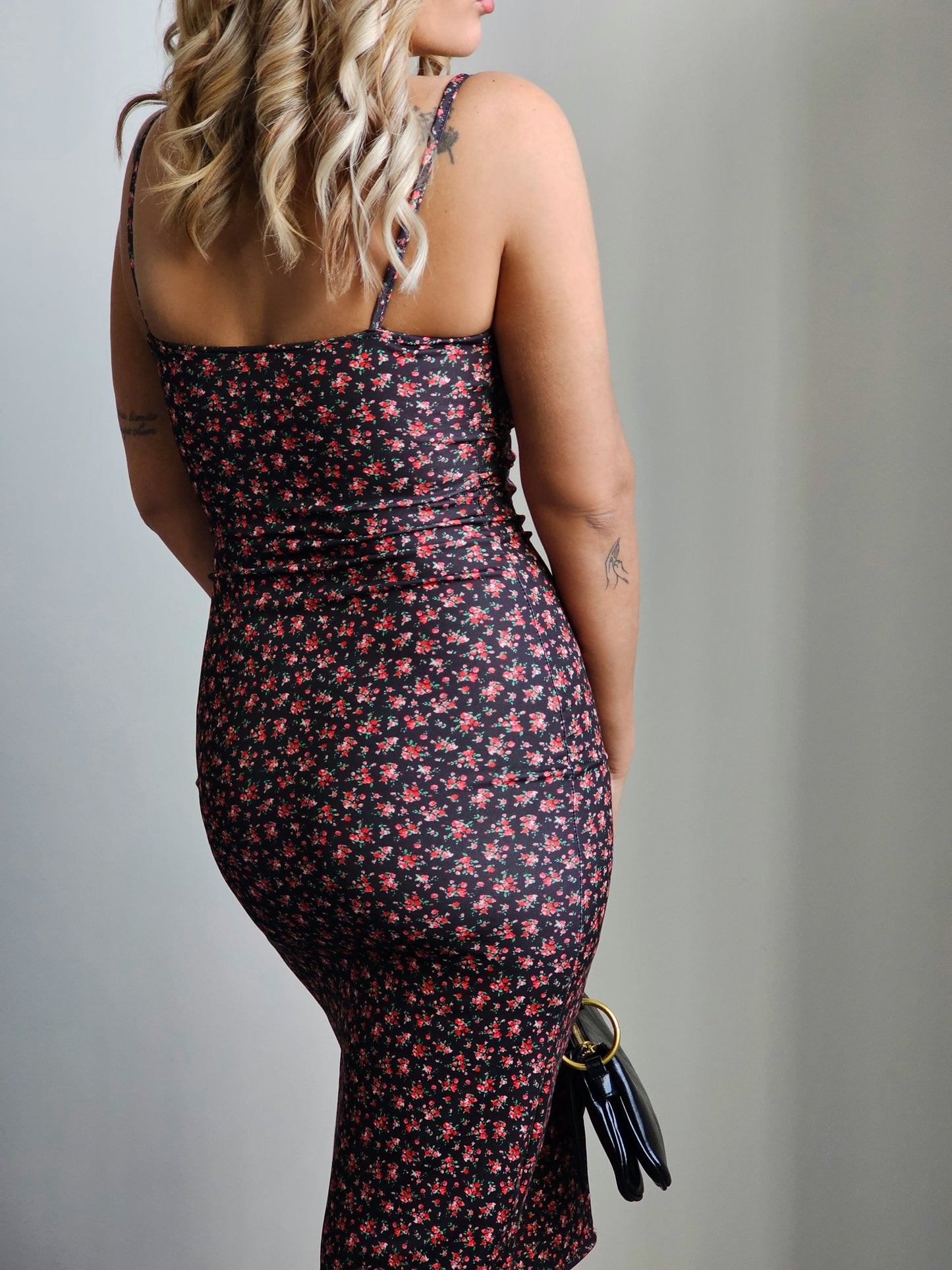 MIDI FLORAL DRESS