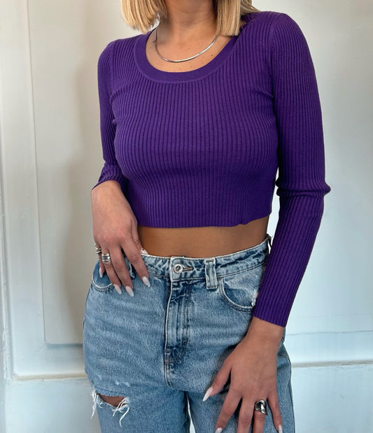 ΜΑΛΛΙΝΟ CROP TOP