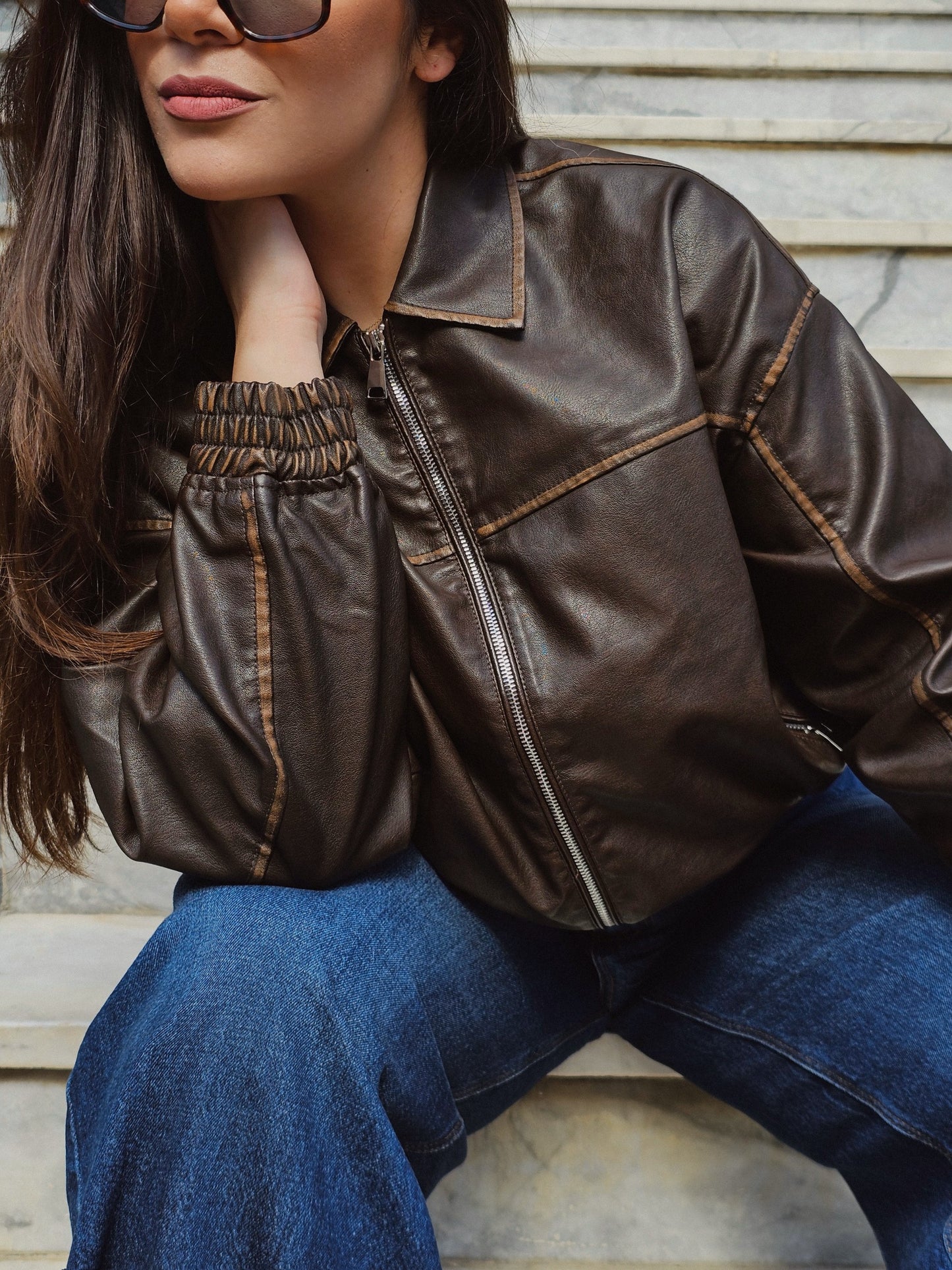 ΔΕΡΜΑΤΙΝΟ JACKET