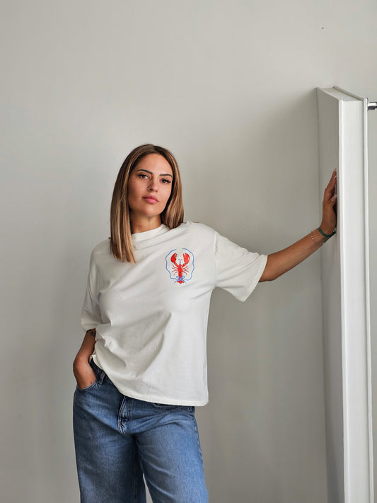 T-SHIRT ΜΕ ΣΤΑΜΠΑ